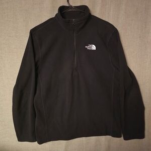 The North Face Black Quarter-Zip Fleece